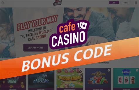 cafe casino bonus codes/